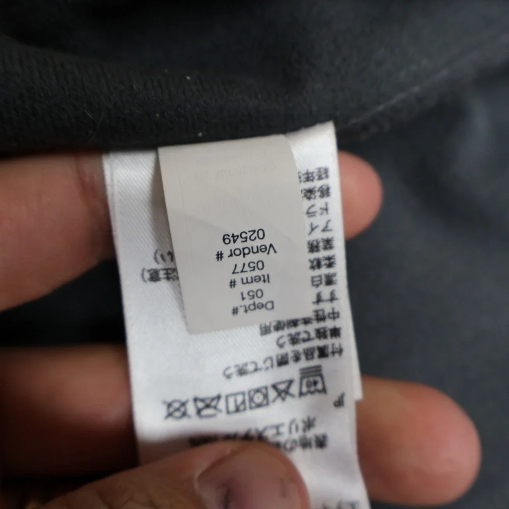 Eddie Bauer Jacket Mens Large‎ Tall Grey Softshell Wind Rain Full Zip Outdoor